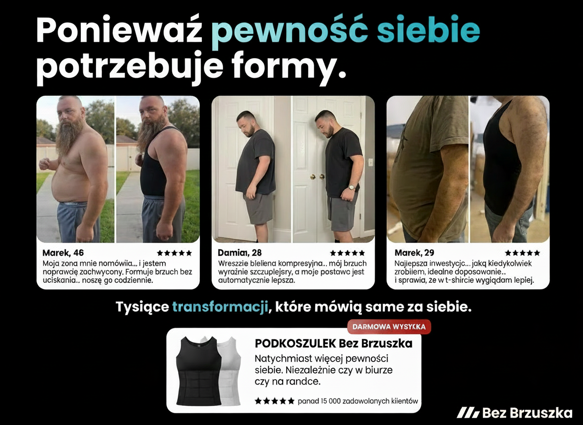 Podkoszulek Wyszczuplający Bez Brzuszka™