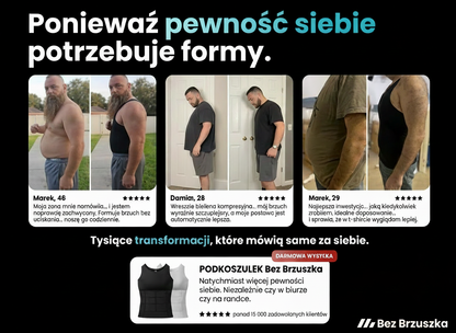 Podkoszulek Wyszczuplający Bez Brzuszka™
